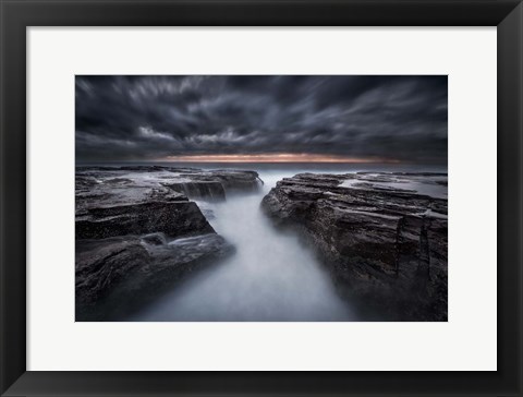 Framed Darkness Before Dawn Print