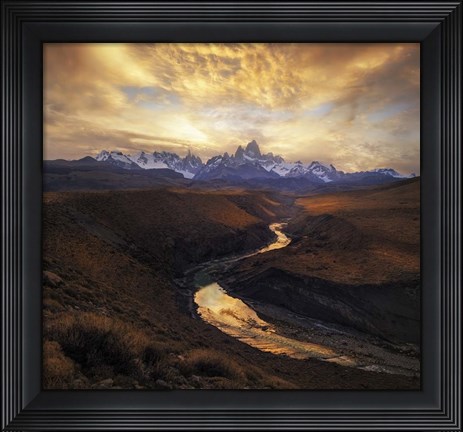 Framed View from the Gorge Print