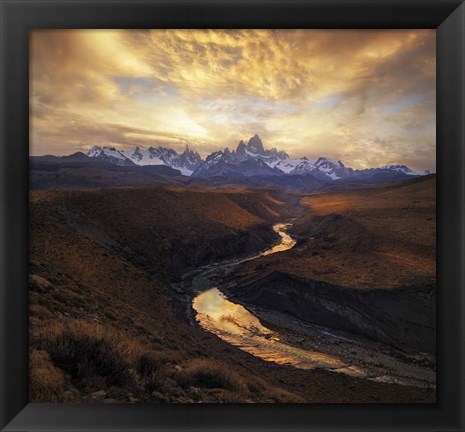 Framed View from the Gorge Print