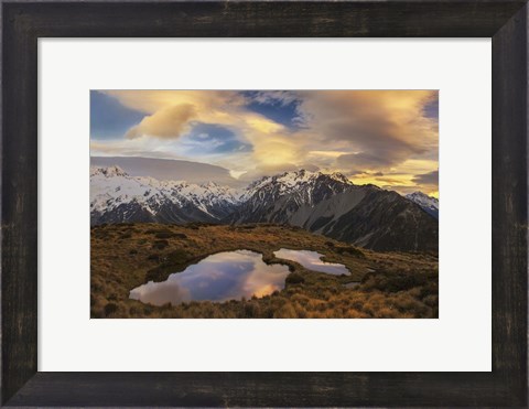 Framed Mountain Light Print