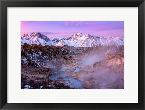 Framed Hot Creek Print