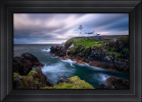 Framed Fanad Head Lighthouse Print