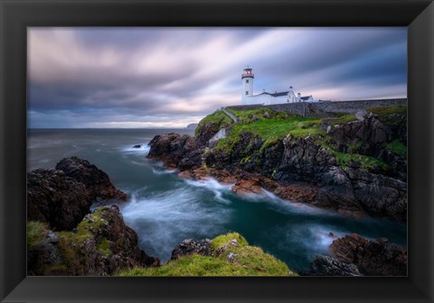 Framed Fanad Head Lighthouse Print