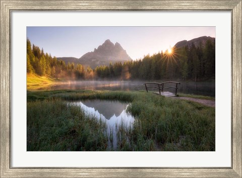 Framed Morning Silence Print