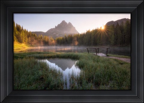 Framed Morning Silence Print