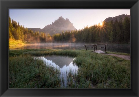 Framed Morning Silence Print