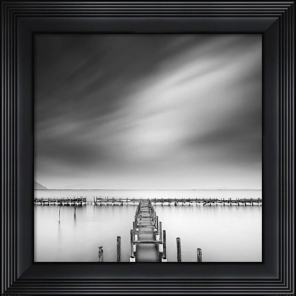 Framed By the Sea Print
