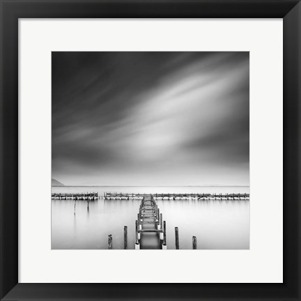 Framed By the Sea Print