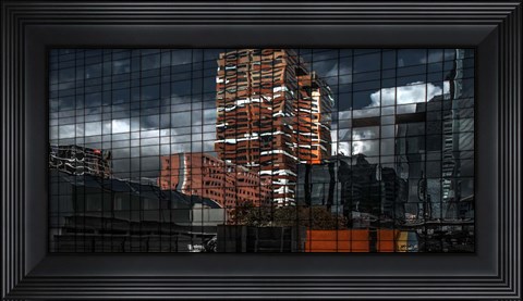 Framed Puzzle Reflection Print