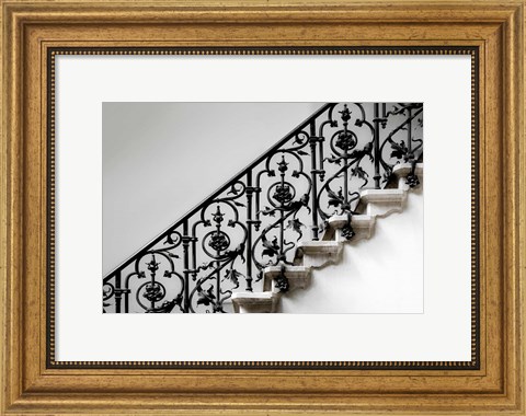 Framed Forged Handrail Print