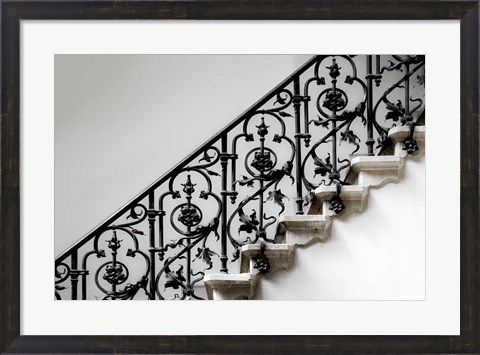 Framed Forged Handrail Print
