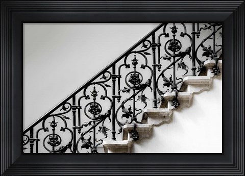 Framed Forged Handrail Print