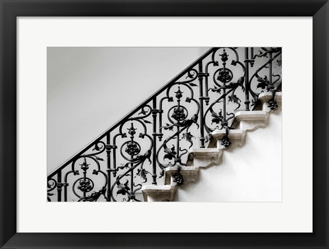 Framed Forged Handrail Print