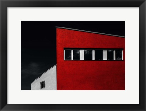 Framed Hall House Print