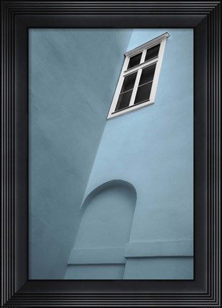 Framed White Window Print