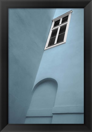 Framed White Window Print