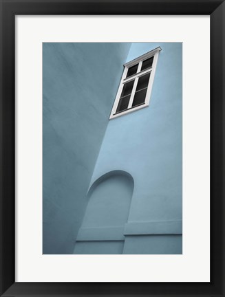 Framed White Window Print