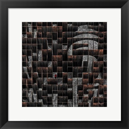 Framed Labyrinth Print