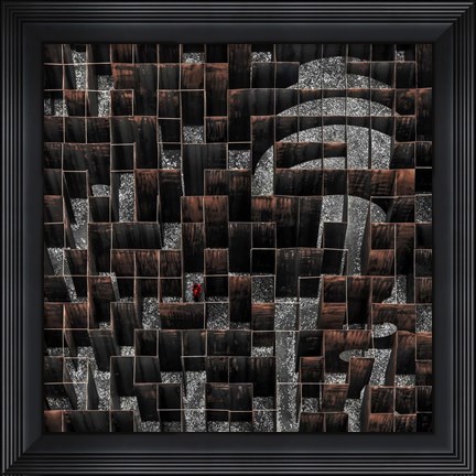 Framed Labyrinth Print