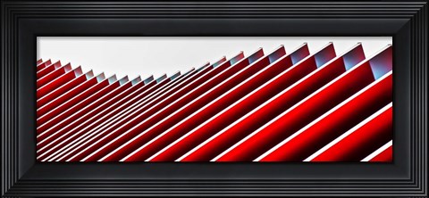 Framed Concertina Wall II Print
