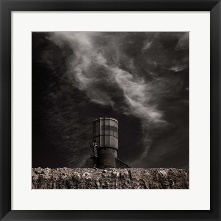 Framed Cement Factory Print