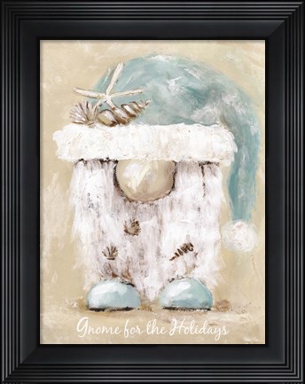 Framed Gnome for the Holidays Print