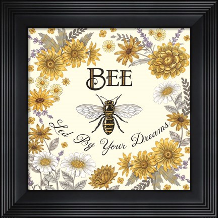 Framed Led By Your Dreams Print