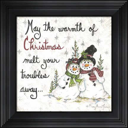 Framed Warmth of Christmas Print