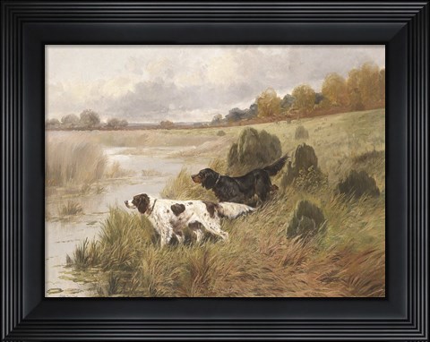 Framed Hunt Print