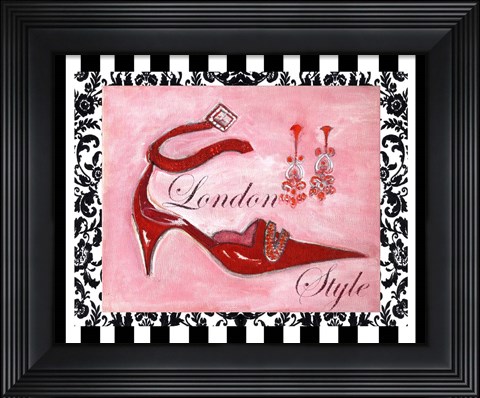 Framed London Style Print