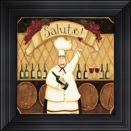 Framed Salute Print