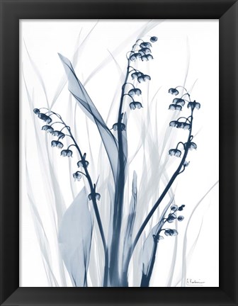 Framed Radiant Blues 2 Print