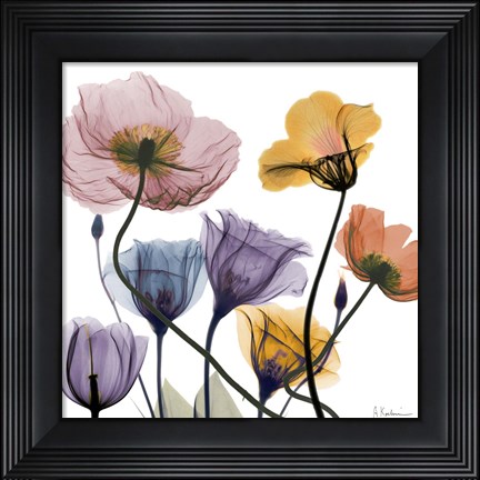 Framed Blissful Garden 2 Print