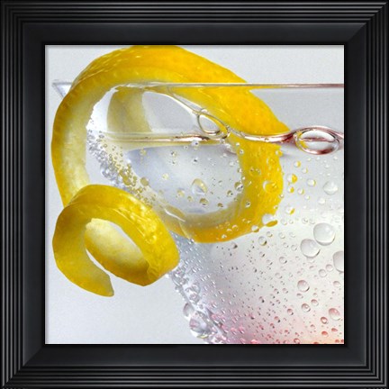 Framed Lemon Twist Print
