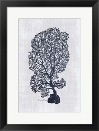 Framed Sea Fan 2 Print