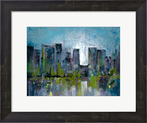 Framed City Nights 2 Print