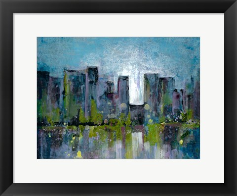 Framed City Nights 2 Print