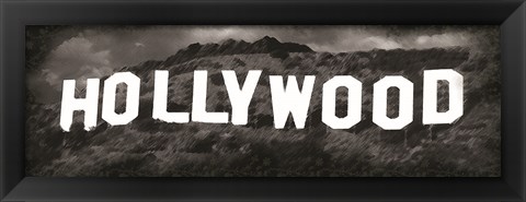 Framed Hollywood Hill Print