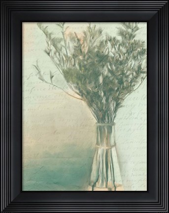 Framed Spring Greens Print