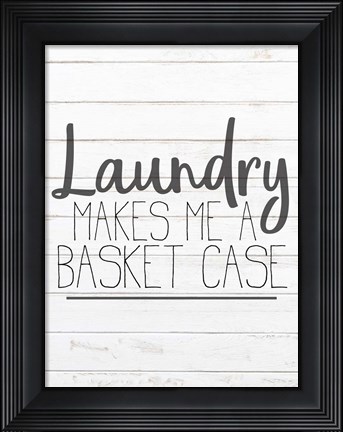 Framed In The Laundry 3 Print