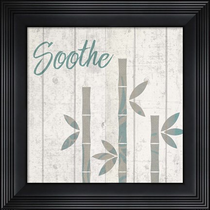 Framed Soothing Meditation Print