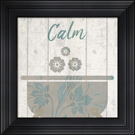 Framed Calming Meditation Print