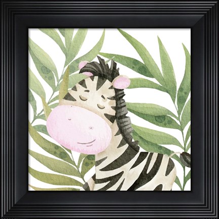 Framed Goodnight Jungle 2 Print
