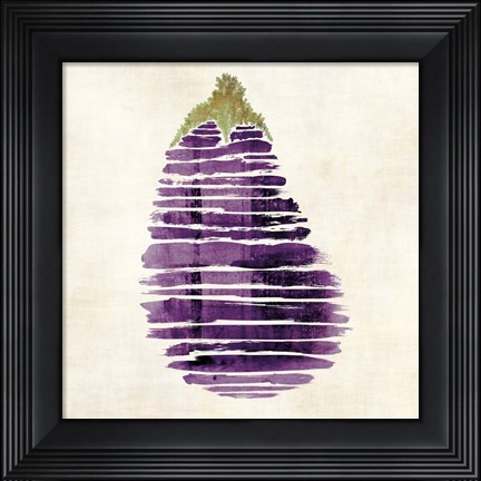Framed Eggplant Print