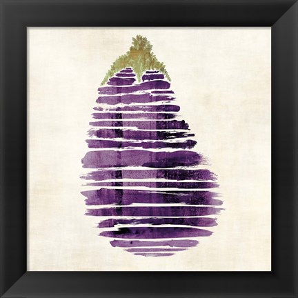 Framed Eggplant Print