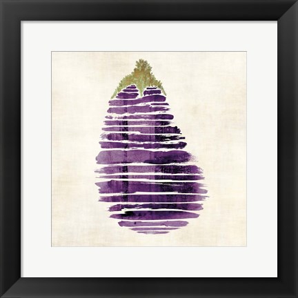 Framed Eggplant Print