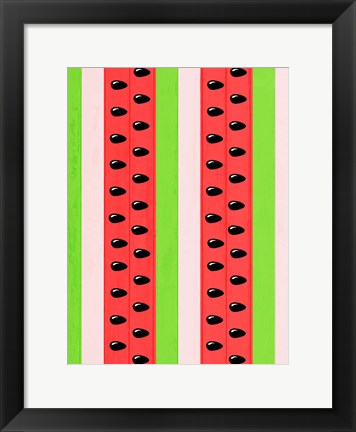 Framed Watermelon Love Print