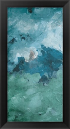 Framed Cloudy Piece Again Two Print