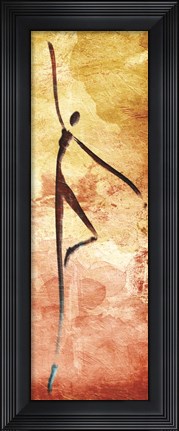 Framed Harmonious Dancer Three Print