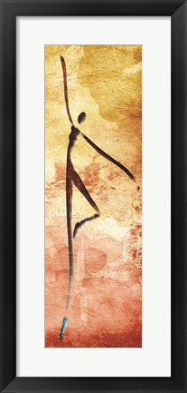 Framed Harmonious Dancer Three Print